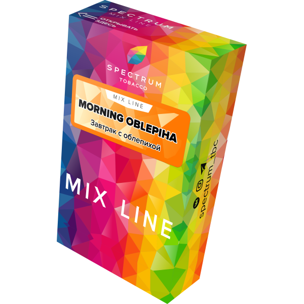 Табак Spectrum Mix Line Morning Oblepiha 40 грамм в Новосибирске