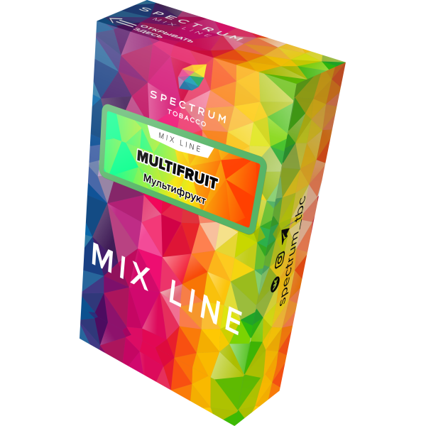 Табак Spectrum Mix Line Multifruit 40 грамм в Новосибирске