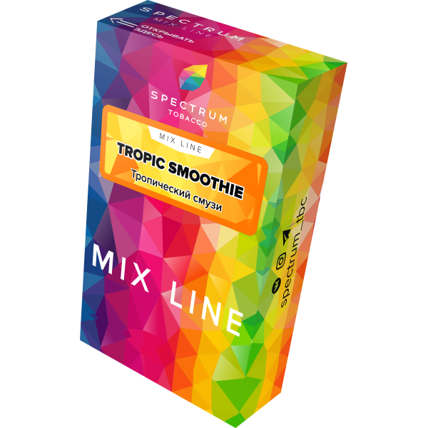 Табак Spectrum Mix Line Tropica Smoothie 40 грамм в Новосибирске