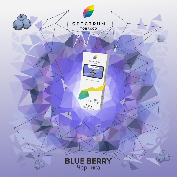 Табак Spectrum Classic Blue Berry 100 грамм в Новосибирске