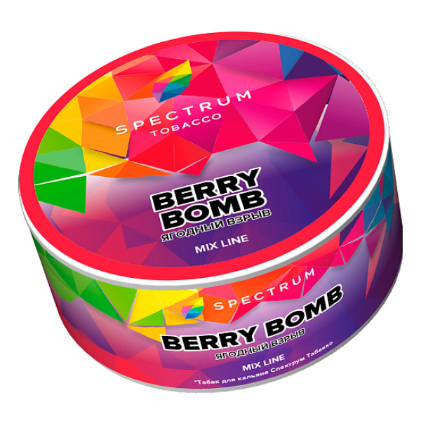 Табак Spectrum Mix Line Berry bomb (Ягодный взрыв) 25 гр в Новосибирске