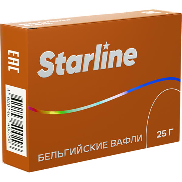 Табак Starline Бельгийские вафли 25 гр в Новосибирске