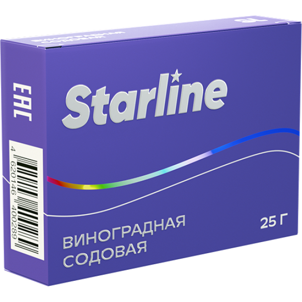 Табак Starline Виноградная содовая 25 гр в Новосибирске