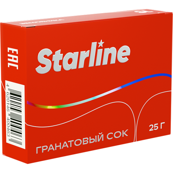 Табак Starline Гранатовый сок 25 гр в Новосибирске