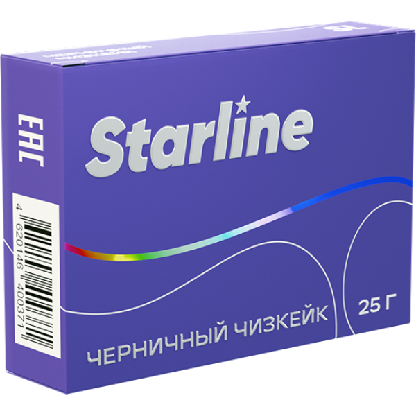 Табак Starline Черничный чизкейк 25 гр в Новосибирске