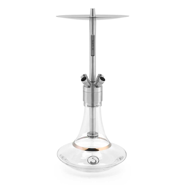 Кальян Steamulation Classic Pro X (серебристый, 52 см) в Новосибирске