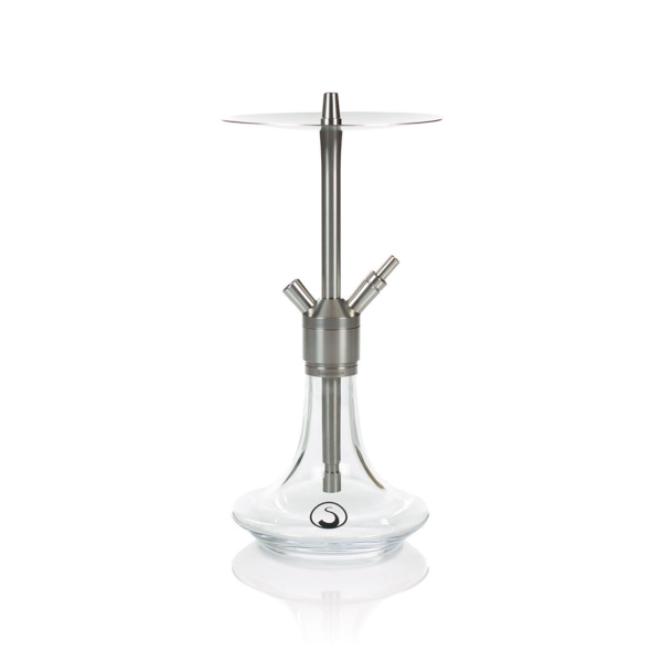 Кальян Steamulation Prime Crystal (серебристый, 45 см) в Новосибирске