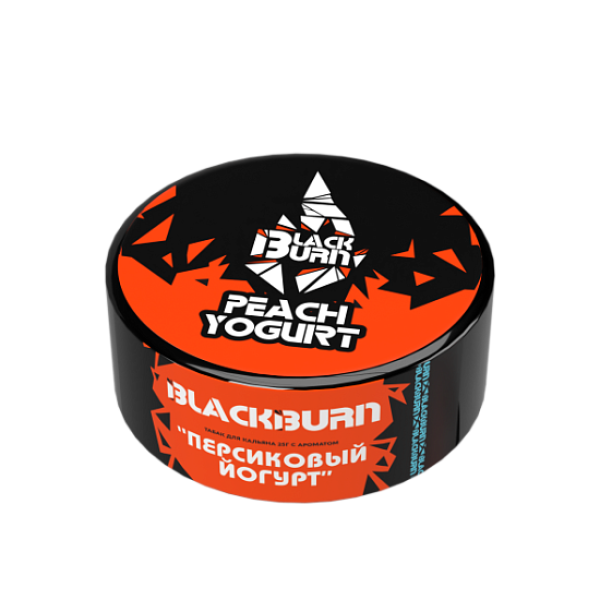 Табак Burn Black Peach Yogurt  25 грамм в Новосибирске