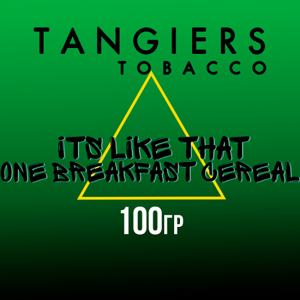 Табак Tangiers BIRQUIQ ITS LIKE THAT ONE BREAKFAST CEREAL 100 гр в Новосибирске
