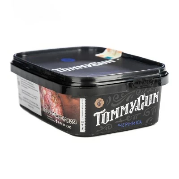 Табак Tommy Gun Blueberry (Черника) 100 гр в Новосибирске
