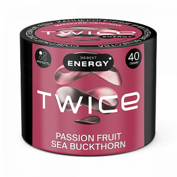 Табак TWICE Passion fruit Sea Buckthorn (Маракуйя Облепиха) 40 гр в Новосибирске