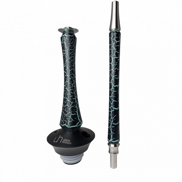Кальян Union Hookah Sleek Кракле голубой в Новосибирске