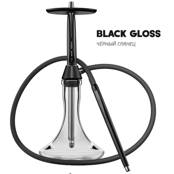 Кальян Koress K3 Black Gloss (Черный, 48 см) в Новосибирске