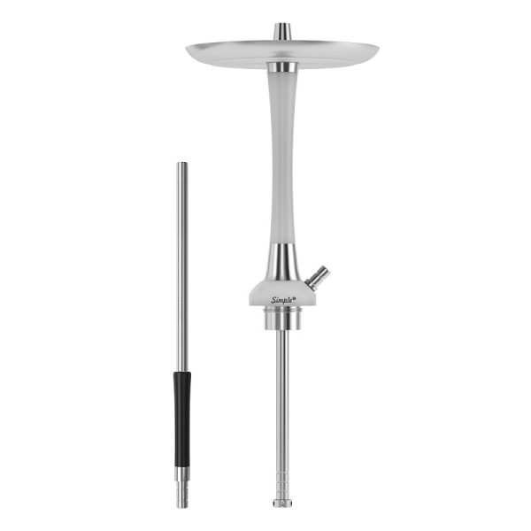 Кальян MattPear Simple S Pro Slim (Белый, 53 см) в Новосибирске