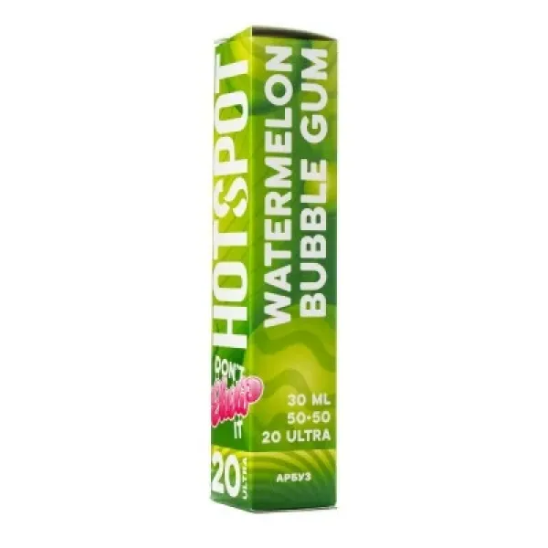 Жидкость HOTSPOT Chow Ultra Watermelon Bubble Gum 30 мл в Новосибирске