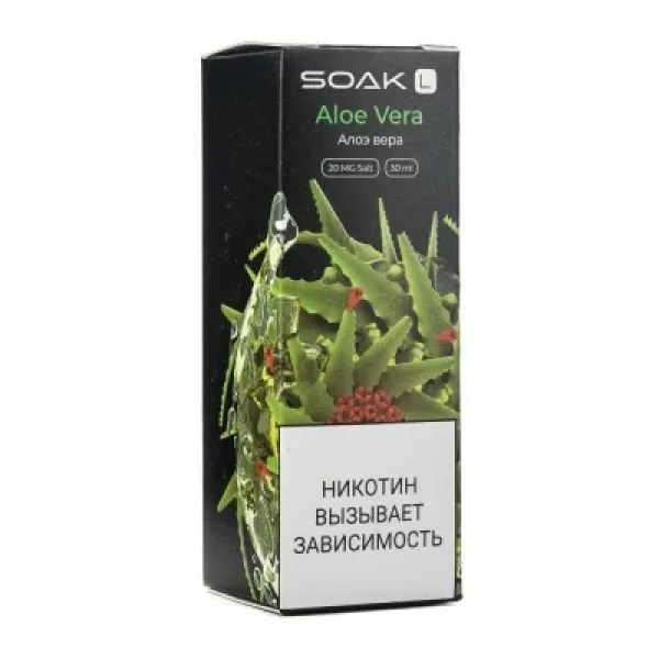 Жидкость SOAK L Aloe Vera 30 мл в Новосибирске