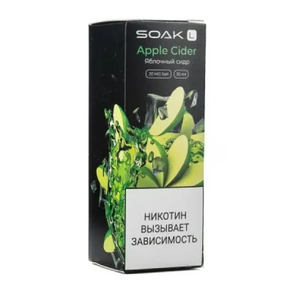 Жидкость SOAK L Apple Cider 30 мл в Новосибирске