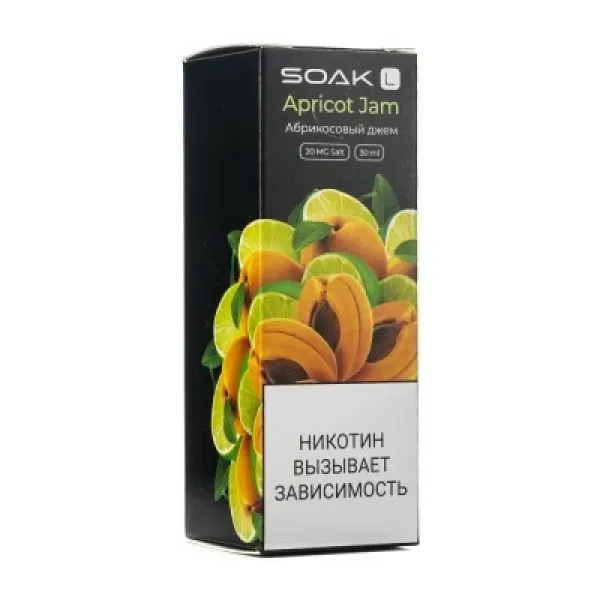 Жидкость SOAK L Apricot Jam 30 мл в Новосибирске