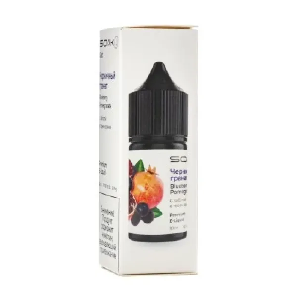 Жидкость SOAK L Blueberry Pomegranate 30 мл в Новосибирске
