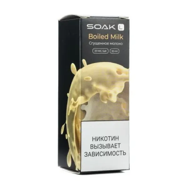 Жидкость SOAK L Boiled Milk 30 мл в Новосибирске