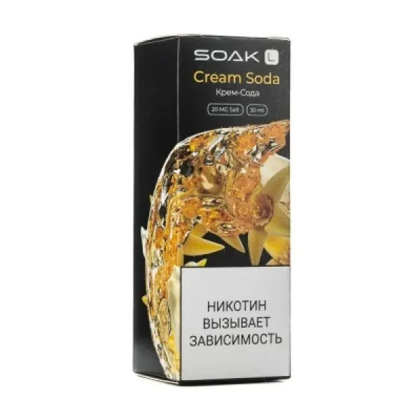 Жидкость SOAK L Cream Soda 30 мл в Новосибирске