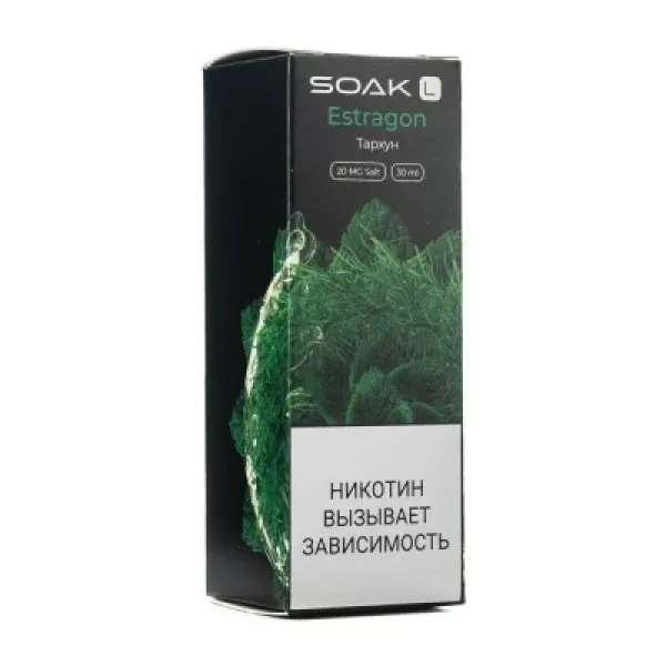 Жидкость SOAK L Estragon 30 мл в Новосибирске