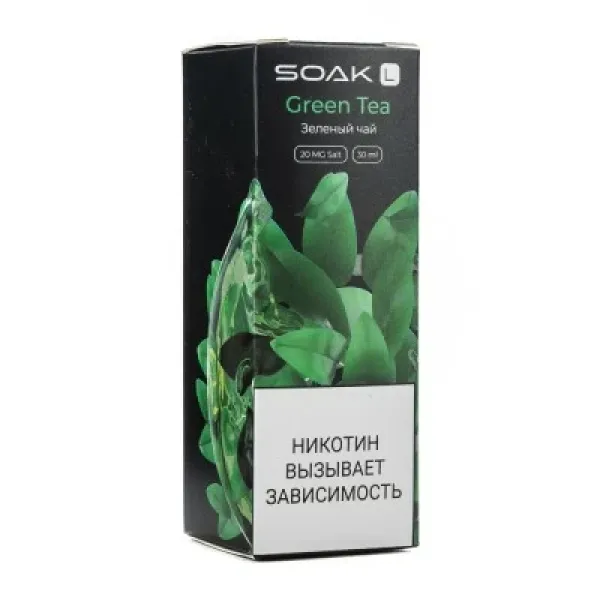 Жидкость SOAK L Green Tea 30 мл в Новосибирске