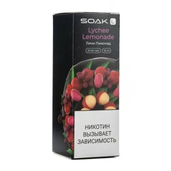 Жидкость SOAK L Lychee Lemonade 30 мл в Новосибирске