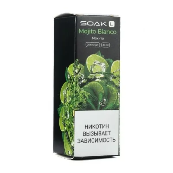 Жидкость SOAK L Mojito Blanco 30 мл в Новосибирске