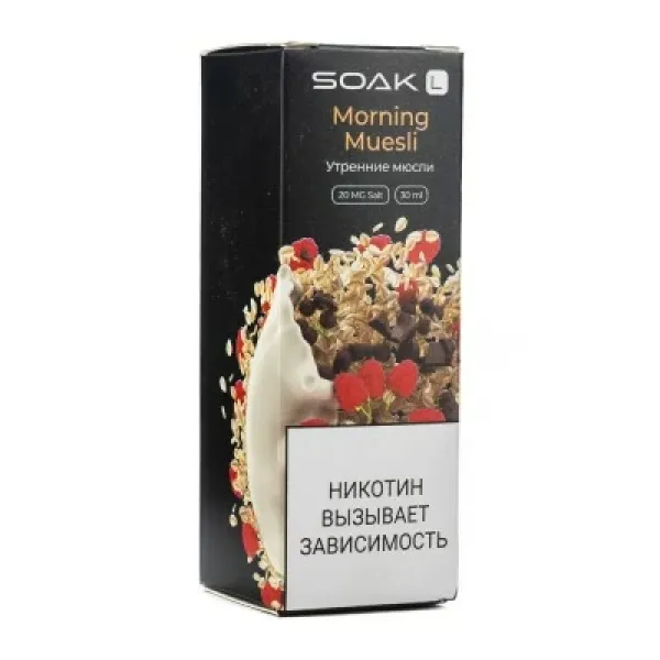 Жидкость SOAK L Morning Muesli 30 мл в Новосибирске