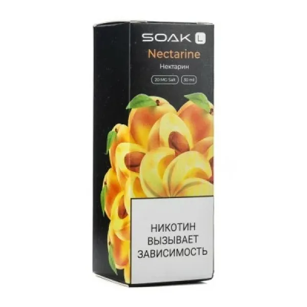 Жидкость SOAK L Nectarine 30 мл в Новосибирске
