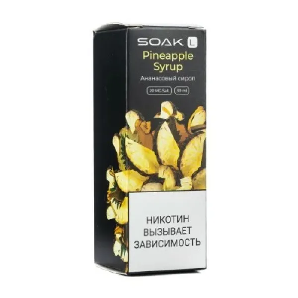 Жидкость SOAK L Pineapple Syrup 30 мл в Новосибирске