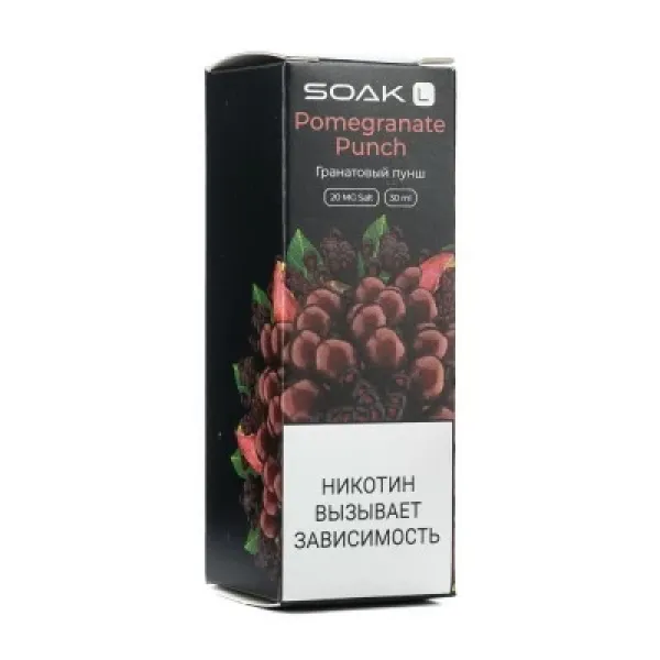 Жидкость SOAK L Pomegranate Punch 30 мл в Новосибирске
