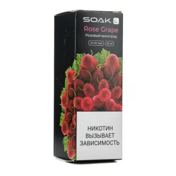 Жидкость SOAK L Rose Grape 30 мл в Новосибирске