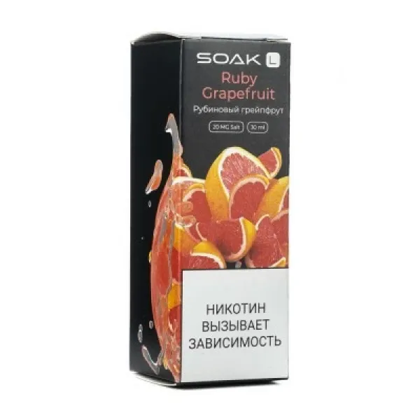 Жидкость SOAK L Ruby Grapefruit 30 мл в Новосибирске