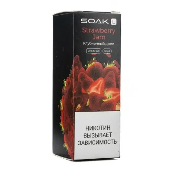 Жидкость SOAK L Strawberry Jam 30 мл в Новосибирске