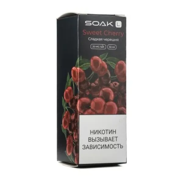 Жидкость SOAK L Sweet Cherry 30 мл в Новосибирске