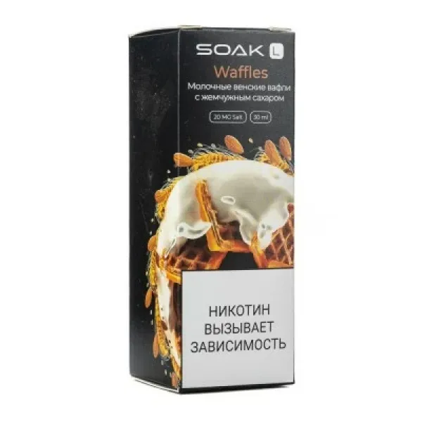 Жидкость SOAK L Waffels 30 мл в Новосибирске