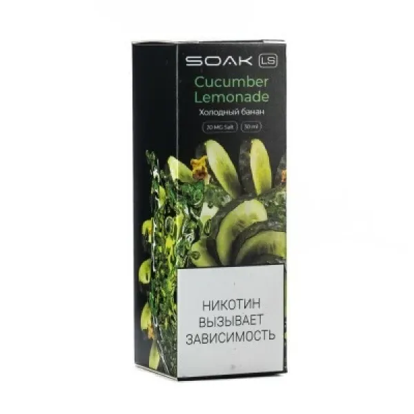 Жидкость SOAK LS Cucumber Lemonade 30 мл в Новосибирске