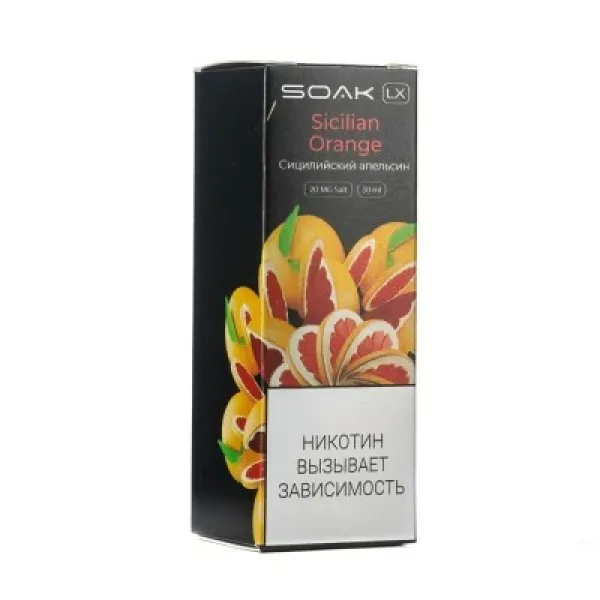 Жидкость SOAK LX Sicilian Orange 30 мл в Новосибирске