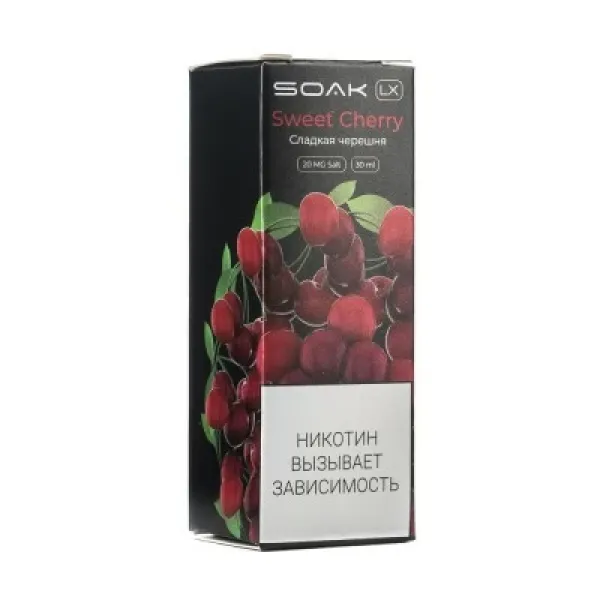 Жидкость SOAK LX Sweet Cherry 30 мл в Новосибирске