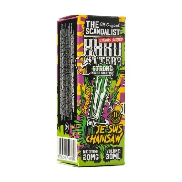 Жидкость The Scandalist Strong Je Suis Chainsaw 30 мл в Новосибирске