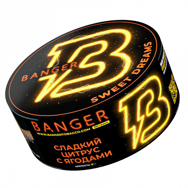 Табак Banger Sweet dreams (Сладкие мечты) 100 гр в Новосибирске