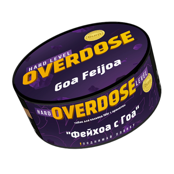 Табак Overdose Goa Feijoa (Фейхоа с Гоа) 100 гр в Новосибирске