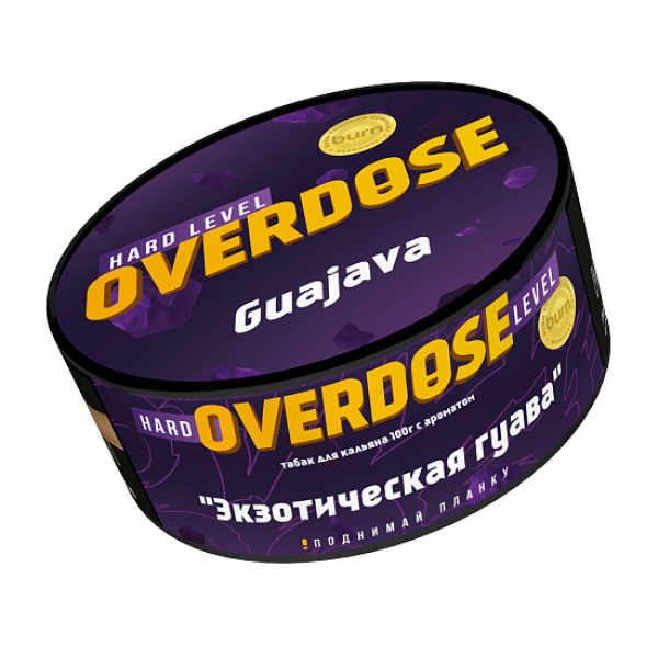 Табак Overdose Guajava (Экзотическая гуава) 100 гр в Новосибирске