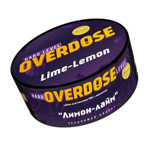 Табак Overdose Lime Lemon (Лимон лайм) 100 гр в Новосибирске