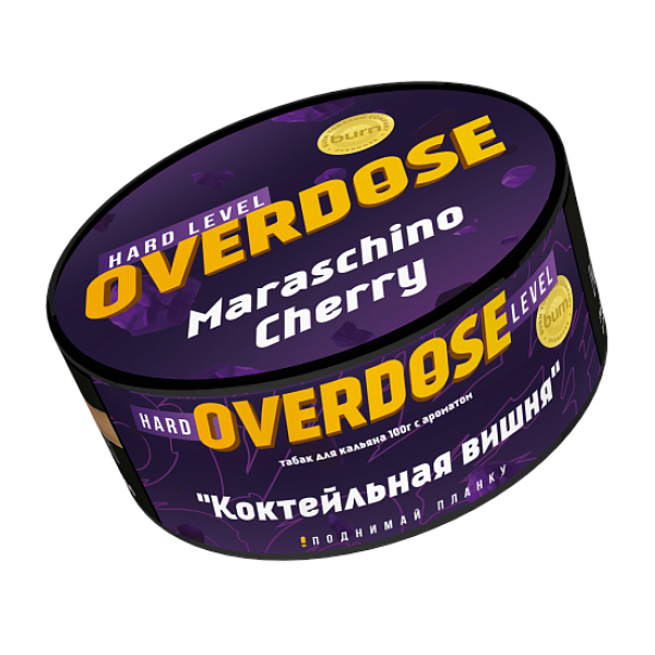 Табак Overdose Maraschino Cherry (Коктейльная вишня) 100 гр в Новосибирске
