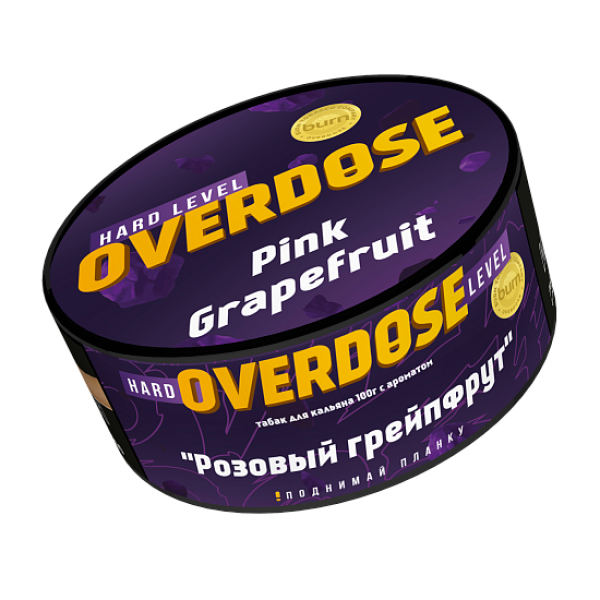 Табак Overdose Pink Grapefuit (Розовый грейпфрут) 100 гр в Новосибирске