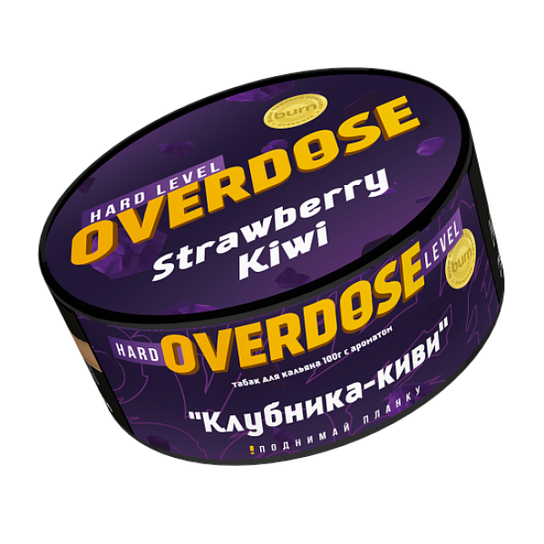 Табак Overdose Strawberry Kiwi (Клубника киви) 100 гр в Новосибирске
