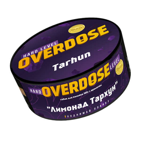 Табак Overdose Tarhun (Лимонад Тархун) 100 гр в Новосибирске